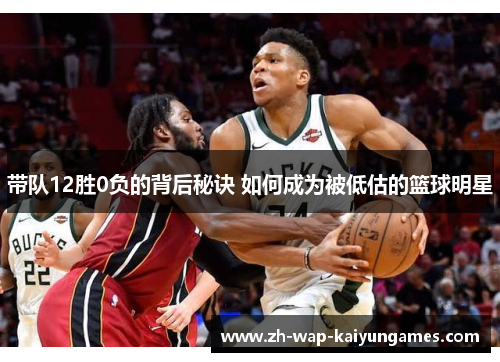 带队12胜0负的背后秘诀 如何成为被低估的篮球明星