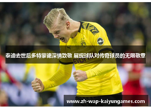 泰迪去世后多特蒙德深情致敬 展现球队对传奇球员的无限敬意