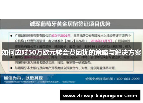 如何应对50万欧元转会费困扰的策略与解决方案 如何应对50万欧元转会费困扰的策略与解决方案